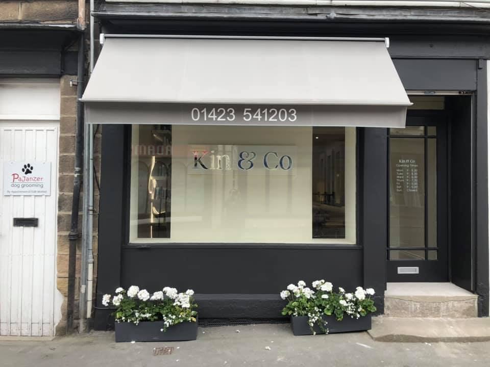 Kin & Co Hairdressing on Westmoreland Street, Harrogate